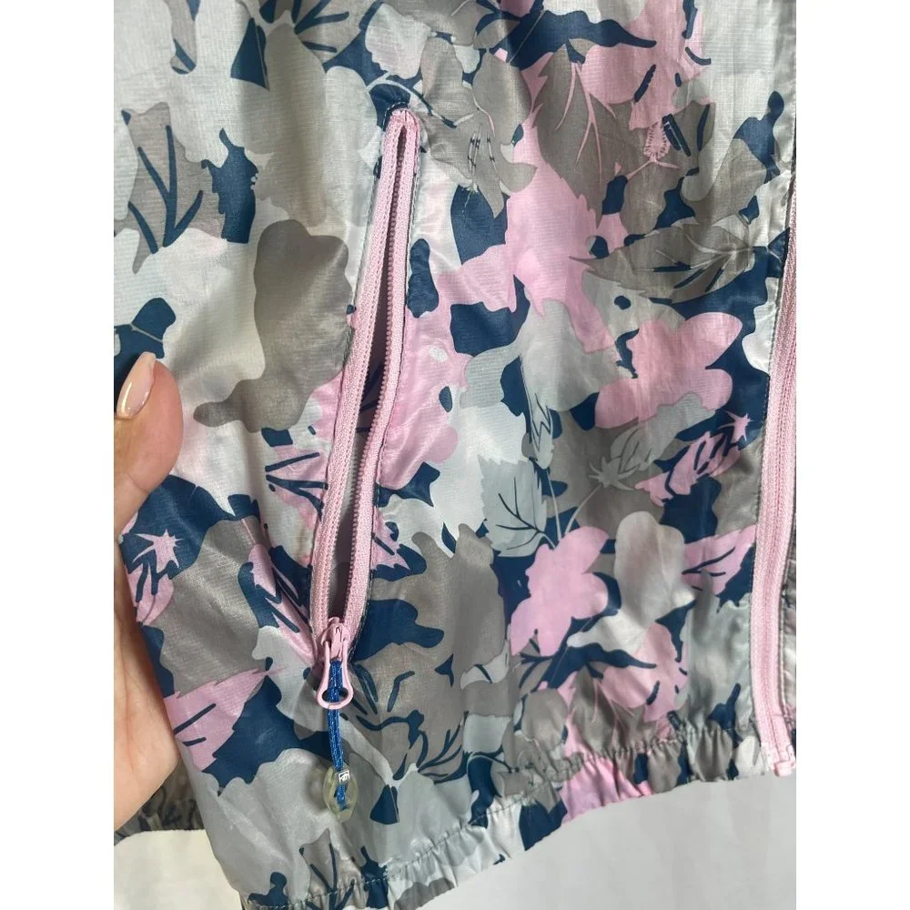 Toread Ultra Lightweight Hiking Running Jacket Camo Floral Women Sz. S - Picture 5 of 7